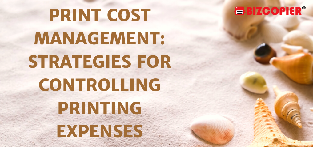 Print Cost Management: Strategies for Controlling Printing Expenses